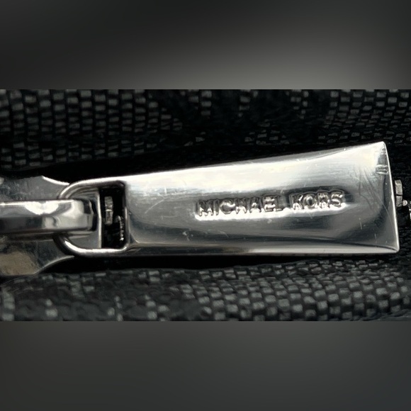 Michael Kors Black and Gray with Silver Charm. Elegant Belt Bag! - Picture 9 of 10